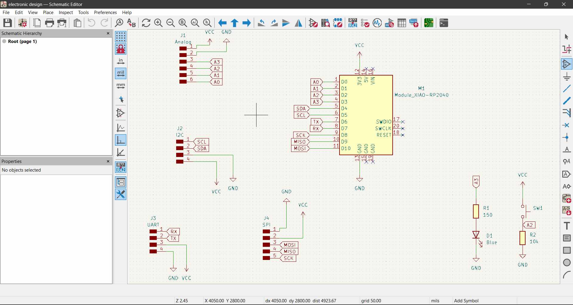 the circuit diagram
